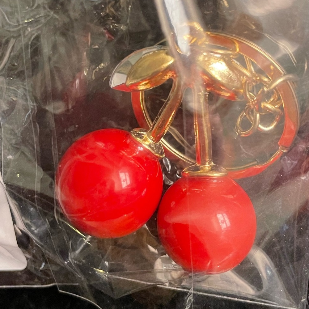 Cherry Bag Charm/Keychain (Brand New!) 🍒✨ - Picture 8 of 9